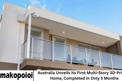 Australia Unveils Its First Multi-Story 3D-Printed Home, Completed in Only 5 Months